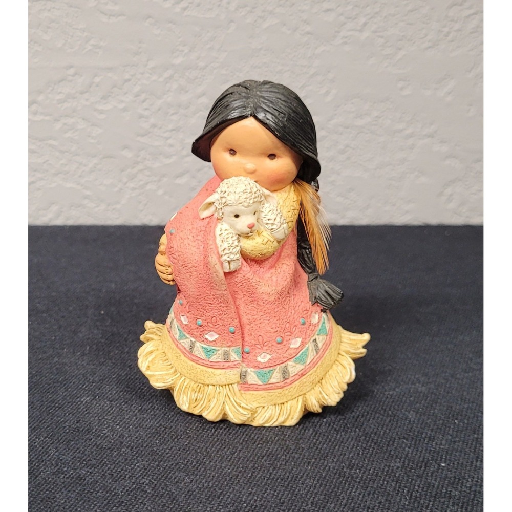 Enesco Friends of the Feather Figurine "She Who Cares a Lot" 1994 #115630